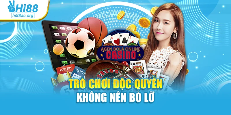 Trò chơi độc quyền không nên bỏ lỡ